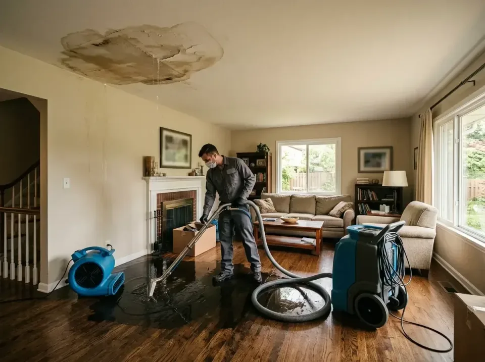 attic-pipe-burst-ceiling-drip-008 — frequently asked questions, Water Damage Restoration & Carpet Care in Tama, IA